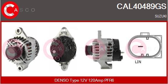 Casco CAL40489GS - Alternator furqanavto.az