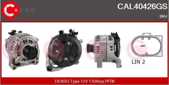 Casco CAL40426GS - Alternator furqanavto.az