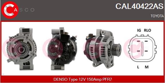 Casco CAL40422AS - Alternator furqanavto.az