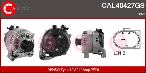 Casco CAL40427GS - Alternator furqanavto.az