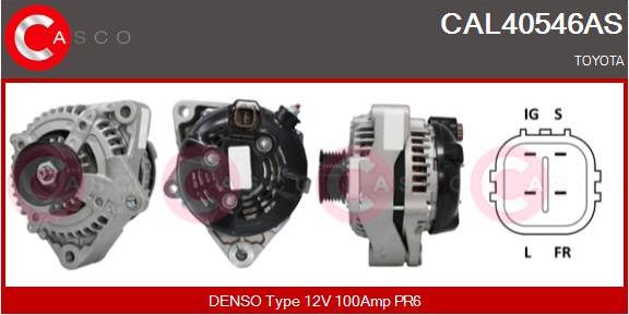 Casco CAL40546AS - Alternator furqanavto.az