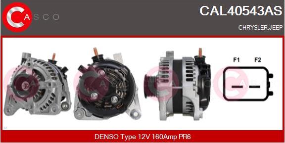 Casco CAL40543AS - Alternator furqanavto.az