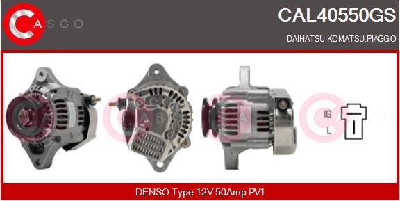 Casco CAL40550GS - Alternator furqanavto.az