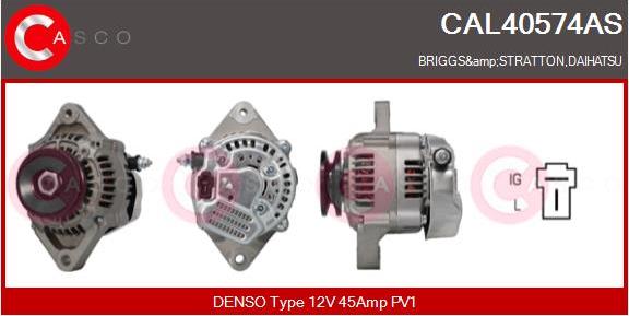 Casco CAL40574AS - Alternator furqanavto.az