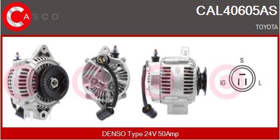 Casco CAL40605AS - Alternator furqanavto.az