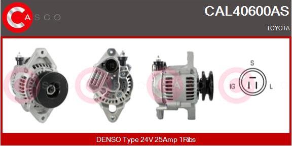 Casco CAL40600AS - Alternator furqanavto.az