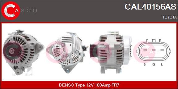 Casco CAL40156AS - Alternator furqanavto.az