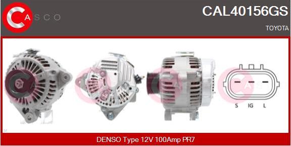 Casco CAL40156GS - Alternator furqanavto.az