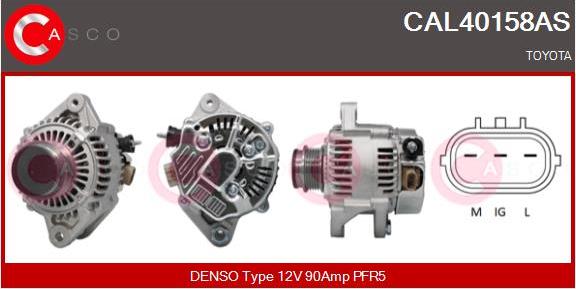 Casco CAL40158AS - Alternator furqanavto.az