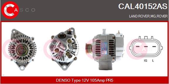Casco CAL40152AS - Alternator furqanavto.az