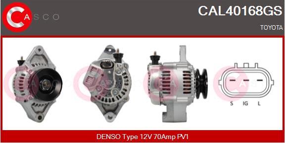 Casco CAL40168GS - Alternator furqanavto.az