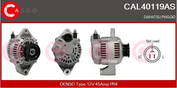 Casco CAL40119AS - Alternator furqanavto.az