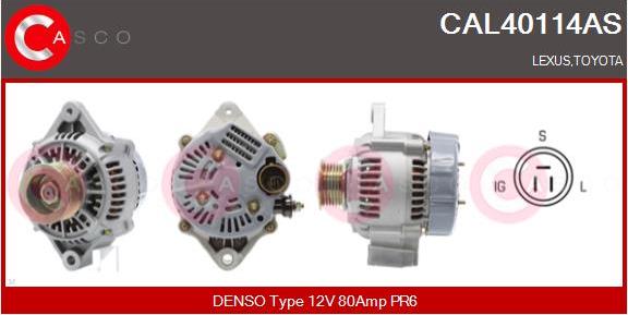 Casco CAL40114AS - Alternator furqanavto.az
