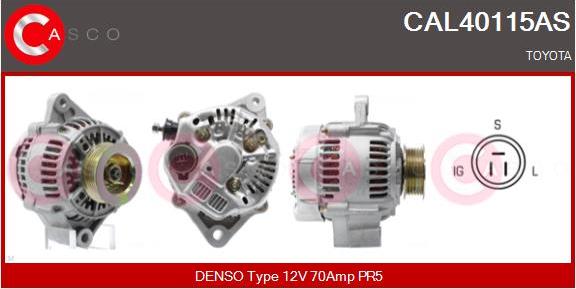 Casco CAL40115AS - Alternator furqanavto.az