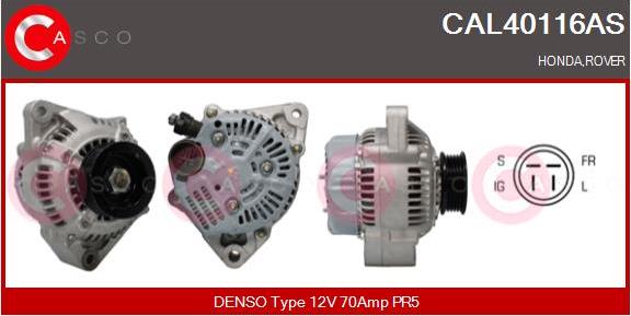 Casco CAL40116AS - Alternator furqanavto.az