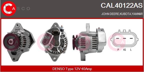 Casco CAL40122AS - Alternator furqanavto.az