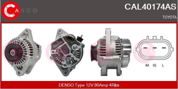 Casco CAL40174AS - Alternator furqanavto.az