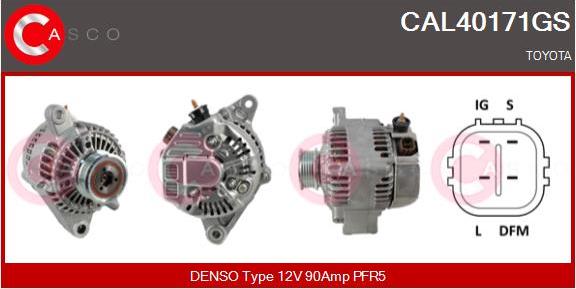 Casco CAL40171GS - Alternator furqanavto.az