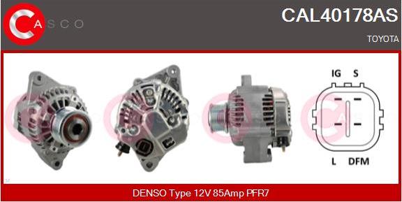 Casco CAL40178AS - Alternator furqanavto.az