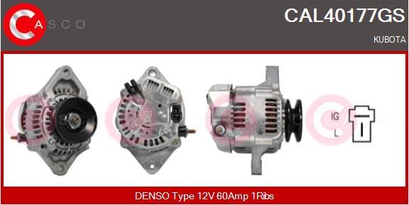 Casco CAL40177GS - Alternator furqanavto.az