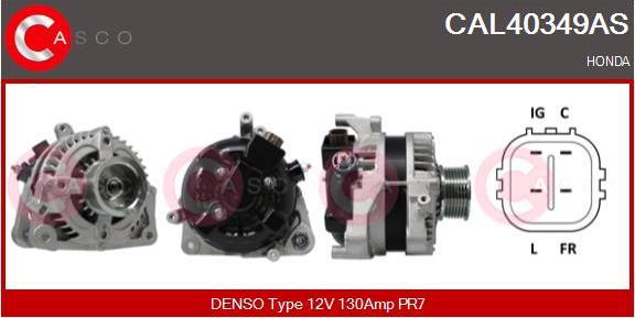 Casco CAL40349AS - Alternator furqanavto.az