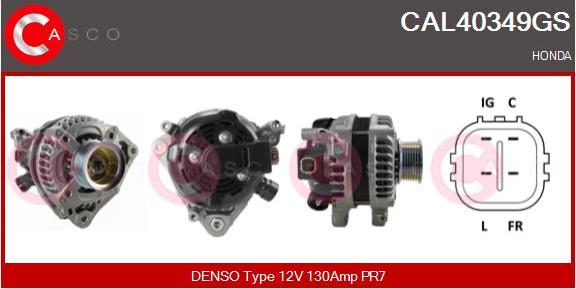 Casco CAL40349GS - Alternator furqanavto.az