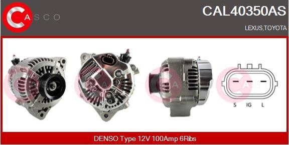 Casco CAL40350AS - Alternator furqanavto.az