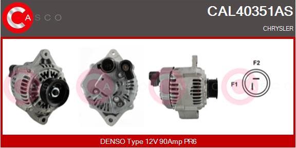 Casco CAL40351AS - Alternator furqanavto.az