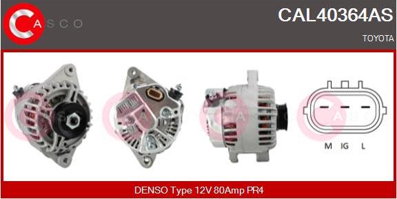 Casco CAL40364AS - Alternator furqanavto.az