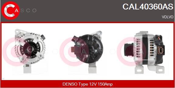 Casco CAL40360AS - Alternator furqanavto.az