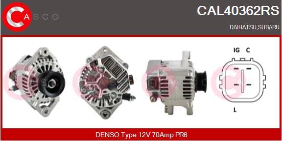 Casco CAL40362RS - Alternator furqanavto.az