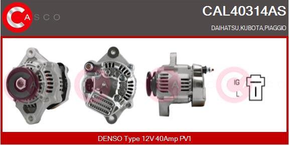 Casco CAL40314AS - Alternator furqanavto.az