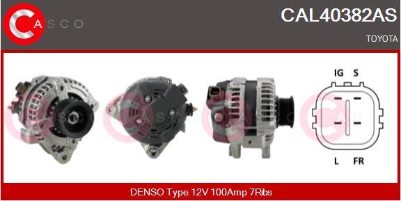 Casco CAL40382AS - Alternator furqanavto.az