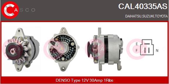 Casco CAL40335AS - Alternator furqanavto.az