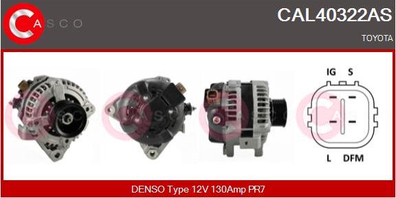 Casco CAL40322AS - Alternator furqanavto.az