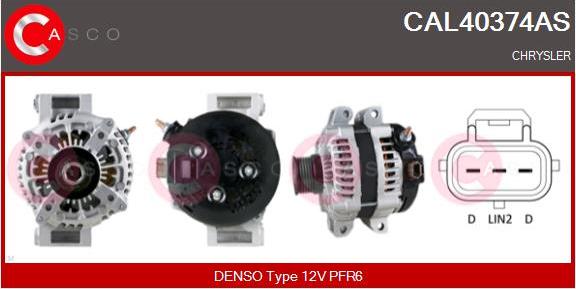 Casco CAL40374AS - Alternator furqanavto.az