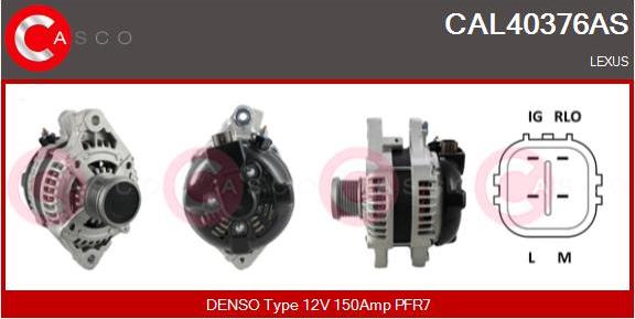 Casco CAL40376AS - Alternator furqanavto.az