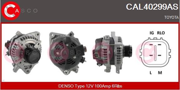 Casco CAL40299AS - Alternator furqanavto.az