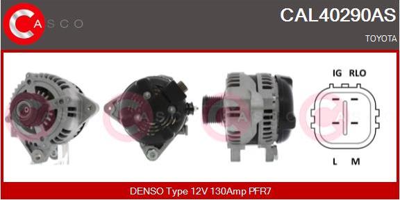 Casco CAL40290AS - Alternator furqanavto.az