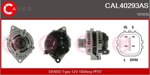 Casco CAL40293AS - Alternator furqanavto.az