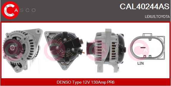 Casco CAL40244AS - Alternator furqanavto.az