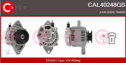 Casco CAL40248GS - Alternator furqanavto.az