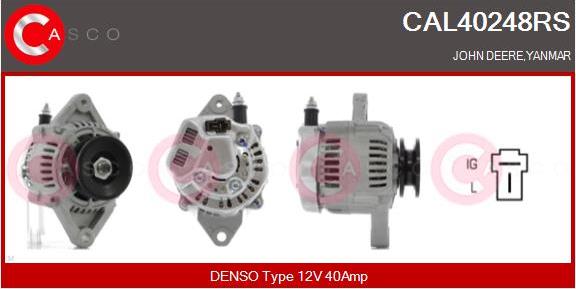 Casco CAL40248RS - Alternator furqanavto.az