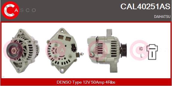 Casco CAL40251AS - Alternator furqanavto.az