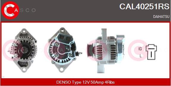 Casco CAL40251RS - Alternator furqanavto.az