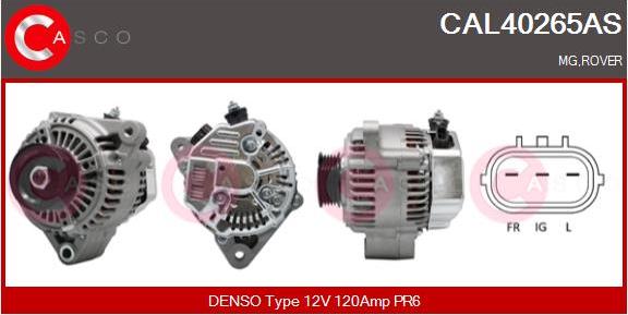 Casco CAL40265AS - Alternator furqanavto.az