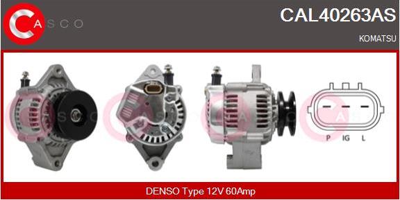 Casco CAL40263AS - Alternator furqanavto.az