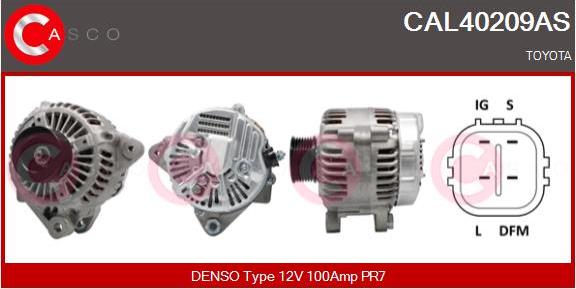 Casco CAL40209AS - Alternator furqanavto.az