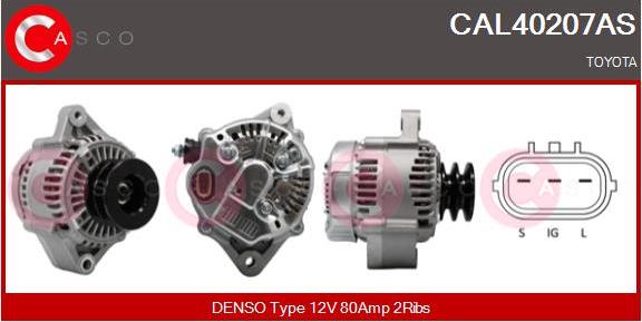 Casco CAL40207AS - Alternator furqanavto.az