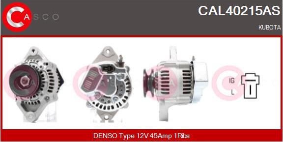 Casco CAL40215AS - Alternator furqanavto.az